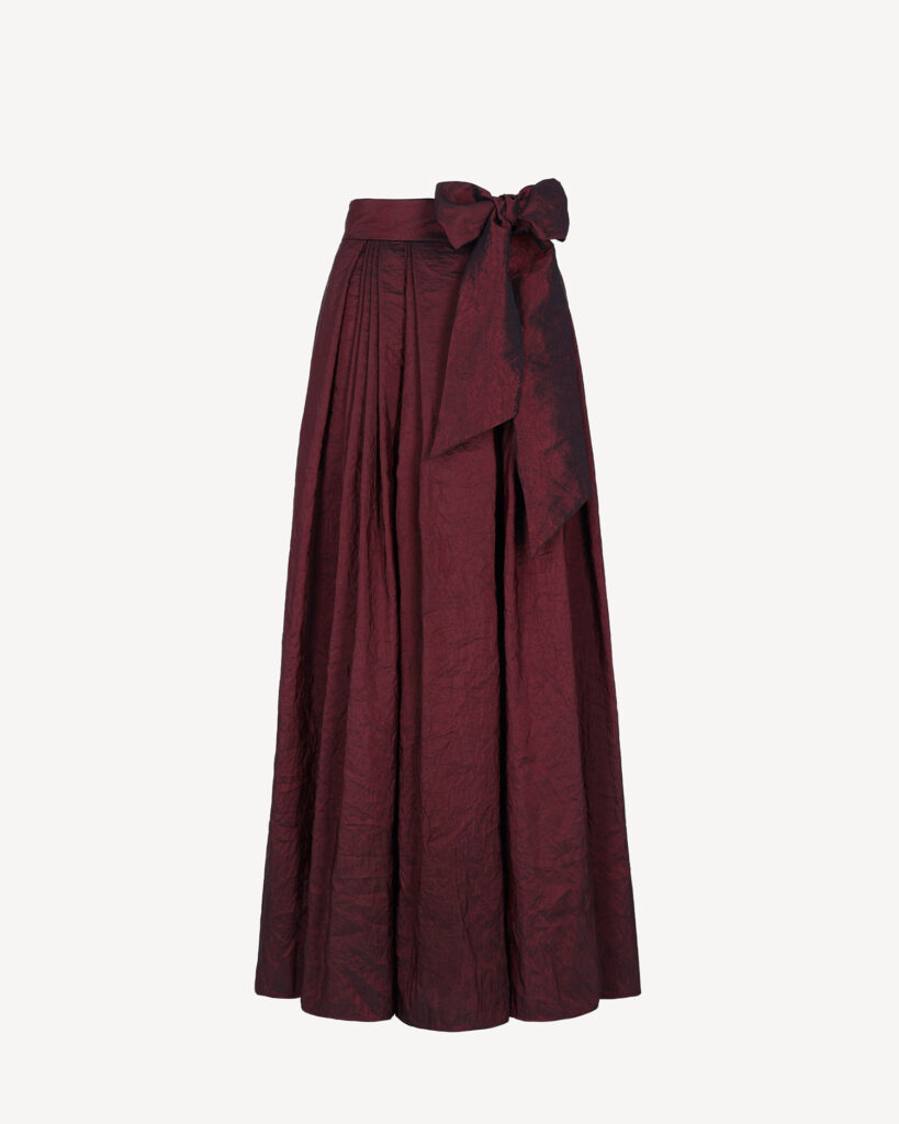 Spódnica maxi tafta