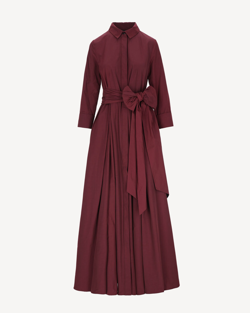 Elegancka sukienka koszulowa z tafty