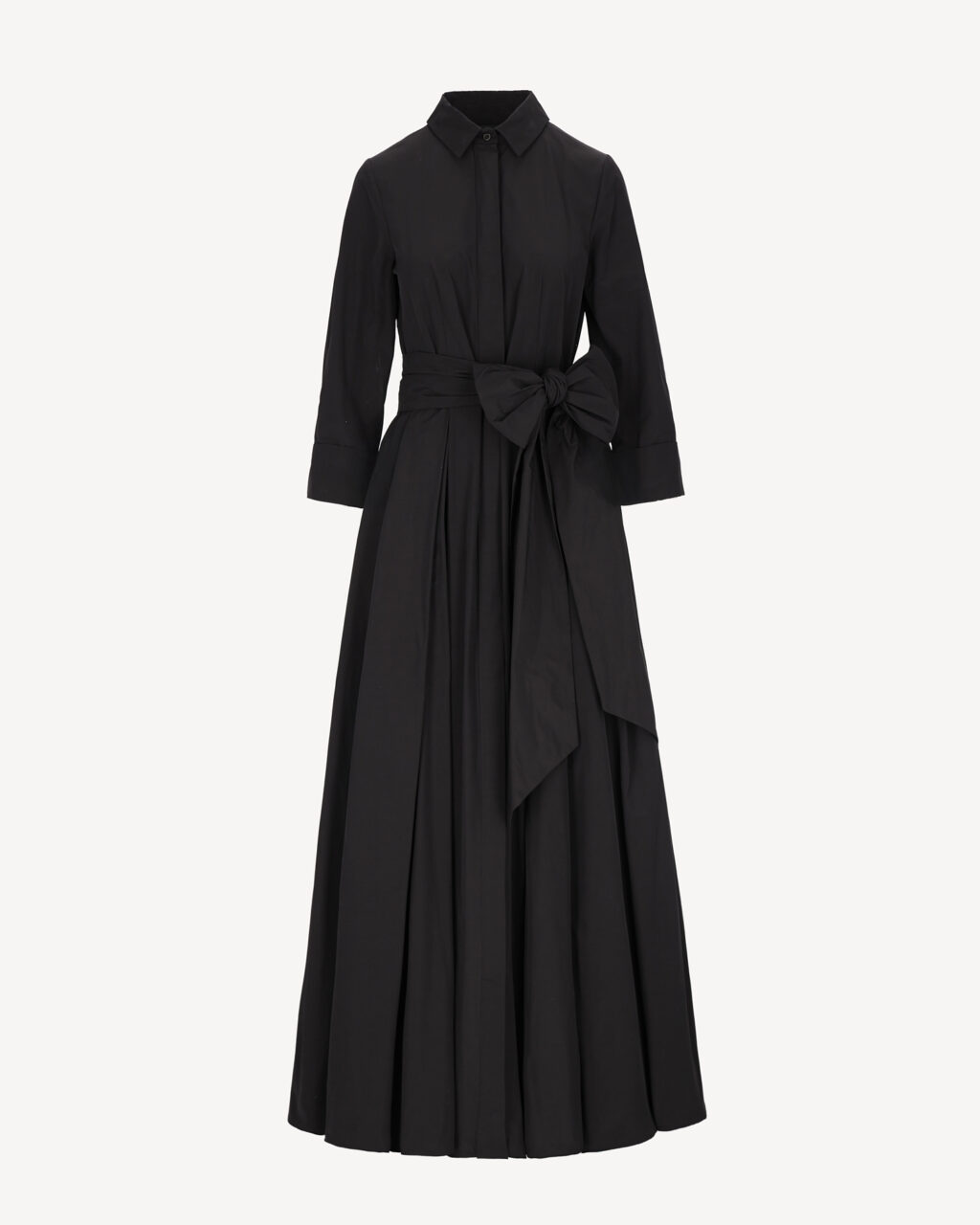 Elegancka sukienka koszulowa z tafty