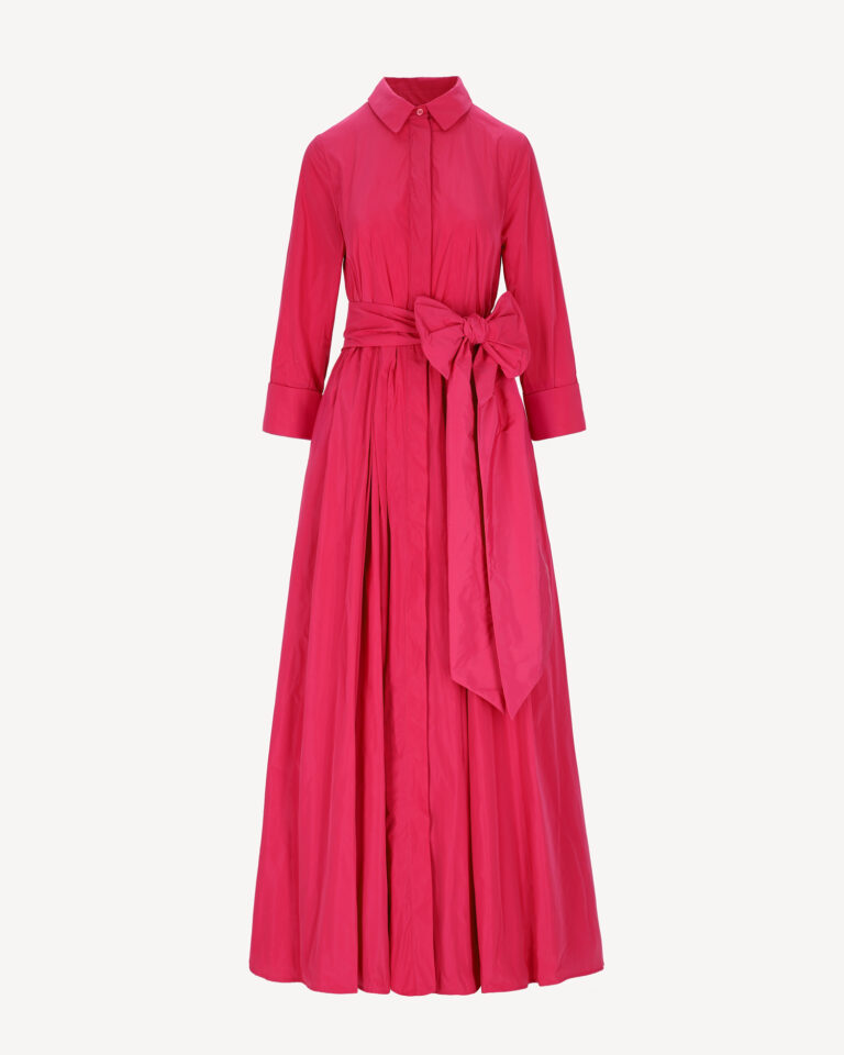 Elegancka sukienka koszulowa z tafty